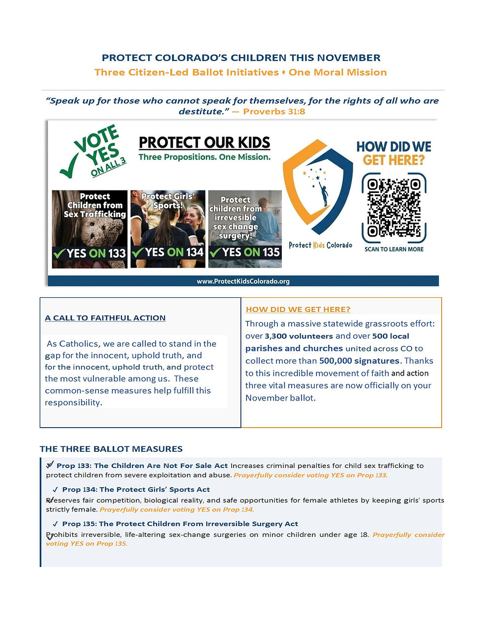 Vote to Protect Our Kids