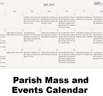 parish calendar