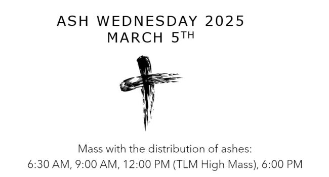 Ash Wednesday