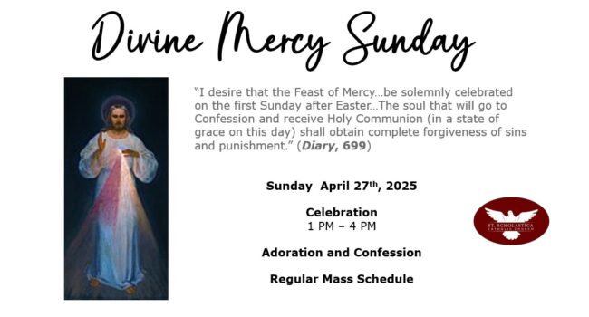 Divine Mercy Sunday