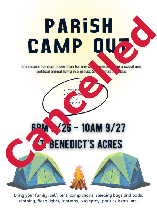 Parish Campout Bulletin